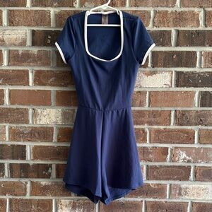Elegant Navy Blue Women's Dress NWOT